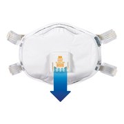 Scotch 3M N100 Lead Paint Removal Disposable Respirator Valved White 1 pc 8233PA1-B-PS